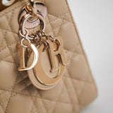 Christian Dior Small Lady Dior Beige