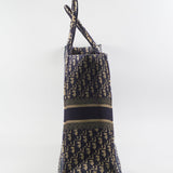 Christian Dior Oblique Book Tote Navy (GW Initials)