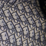 Christian Dior Oblique Book Tote Navy (GW Initials)