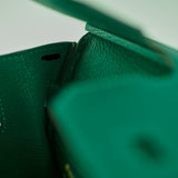 Hermes Birkin 30 Emerald - C Stamp