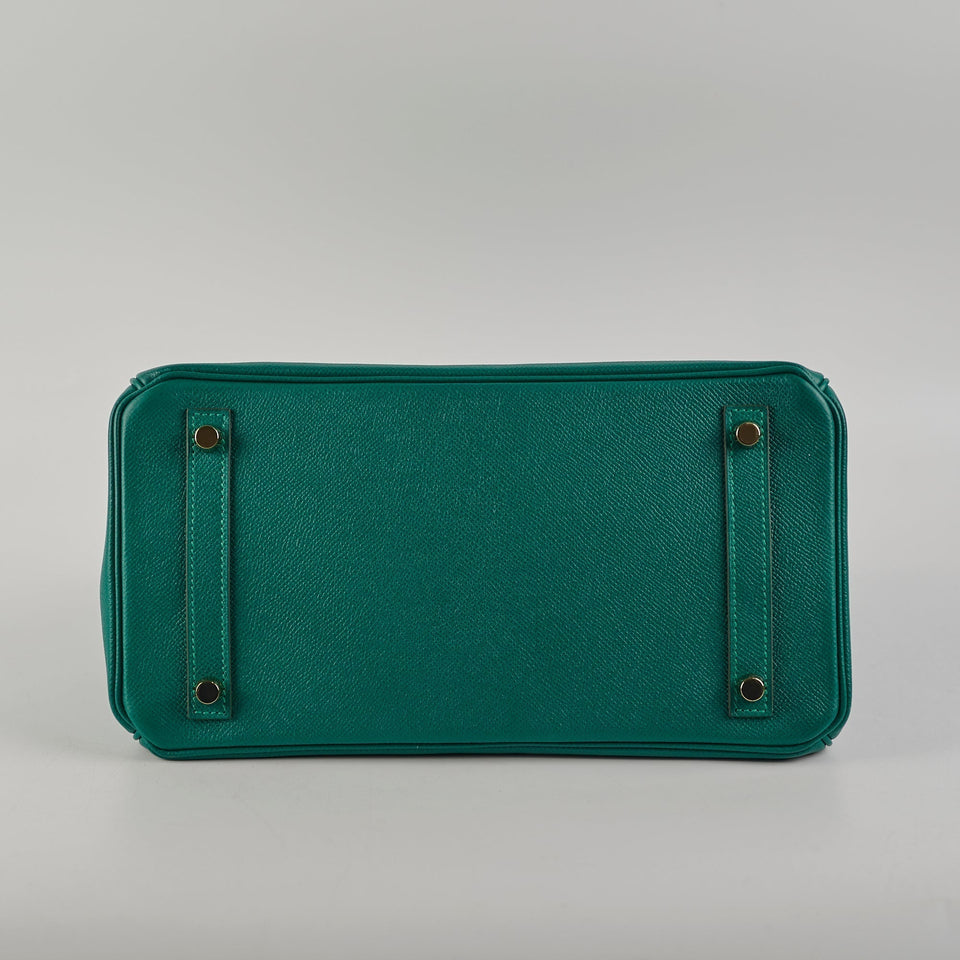 Hermes Birkin 30 Emerald - C Stamp