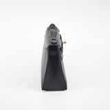 Hermes Kelly Pochette Black U Stamp 2022