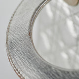 Christian Dior Lady Dior Small Metallic Silver