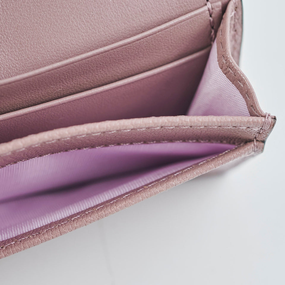 Christian Dior Saddle Bloom  Holder Pink