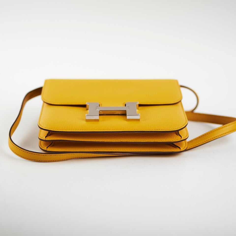 Hermes 18 Mini Constance 3 Sun Mysore - B Stamp (2023)