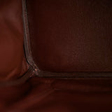 Hermes Birkin 35 Fjord Dark Brown Stamp A Square