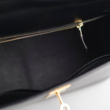 Hermes Kelly 32 Box Calf Black - E Square