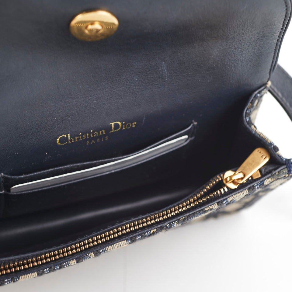 Christian Dior Oblique Saddle Pouch Belt Bag