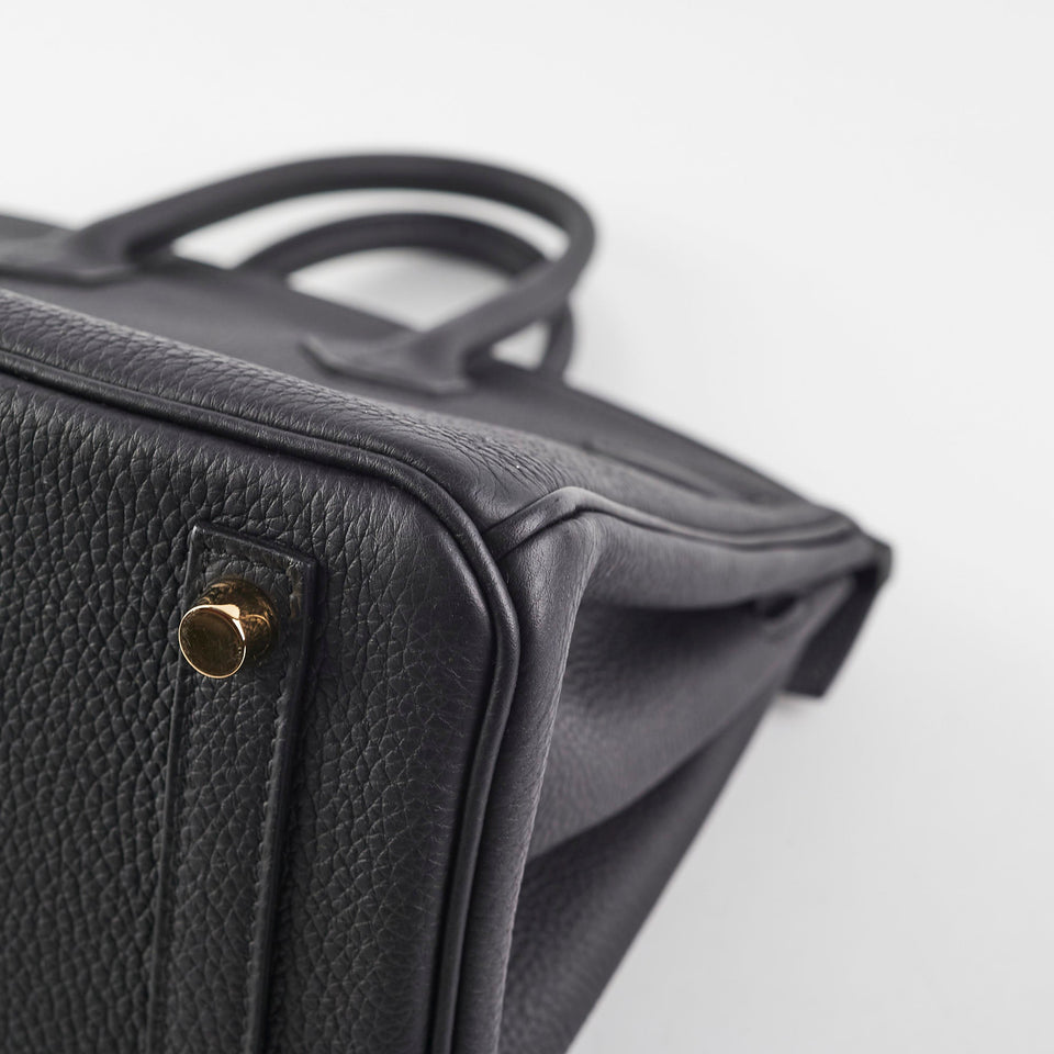 Hermes Birkin 25 Togo Black - B Stamp