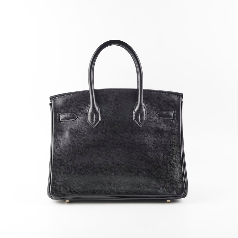 Hermes Birkin 30 Noir Epsom - Square G (2003)