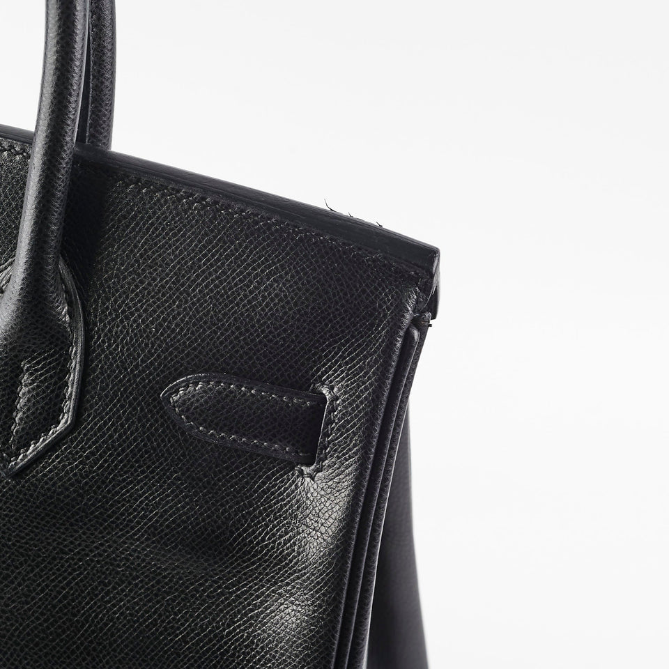 Hermes Birkin 30 Noir Epsom - Square G (2003)