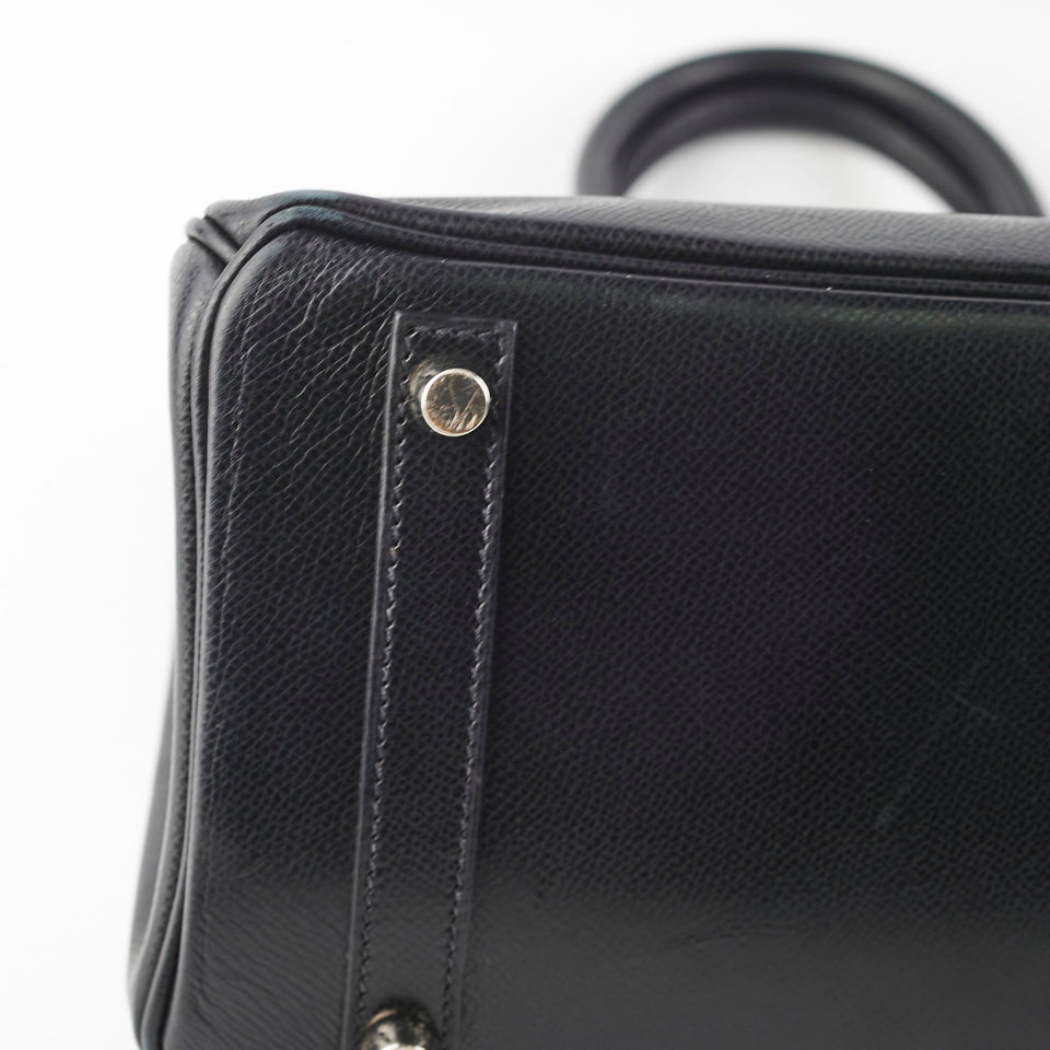 Hermes Birkin 30 Noir Epsom - Square G (2003)