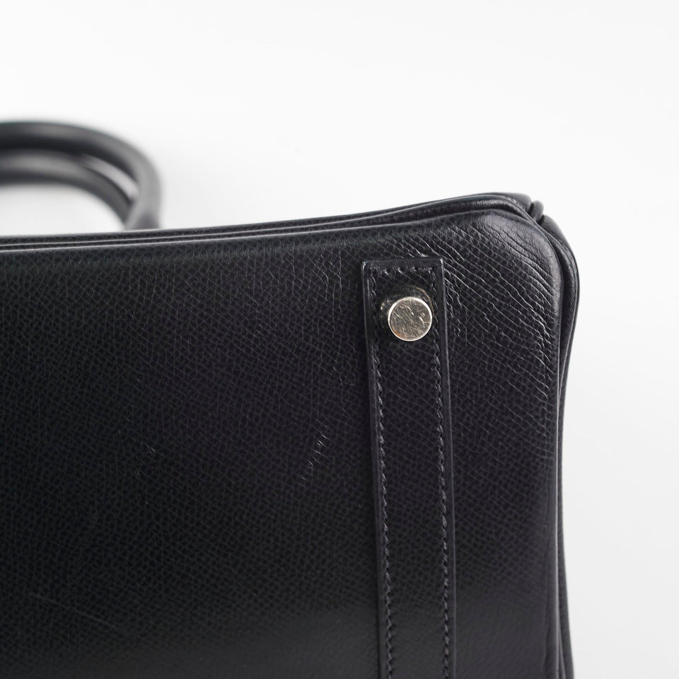 Hermes Birkin 30 Noir Epsom - Square G (2003)