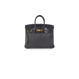 Hermes Birkin 25 Touch Noir Togo Z Stamp (2021)