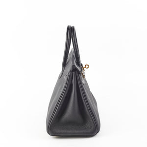 Hermes Birkin 25 Touch Noir Togo Z Stamp (2021)