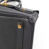 Hermes Birkin 25 Touch Noir Togo Z Stamp (2021)