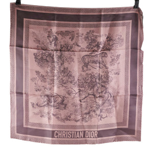 Dior Scarf Pink 70 x 70 cm