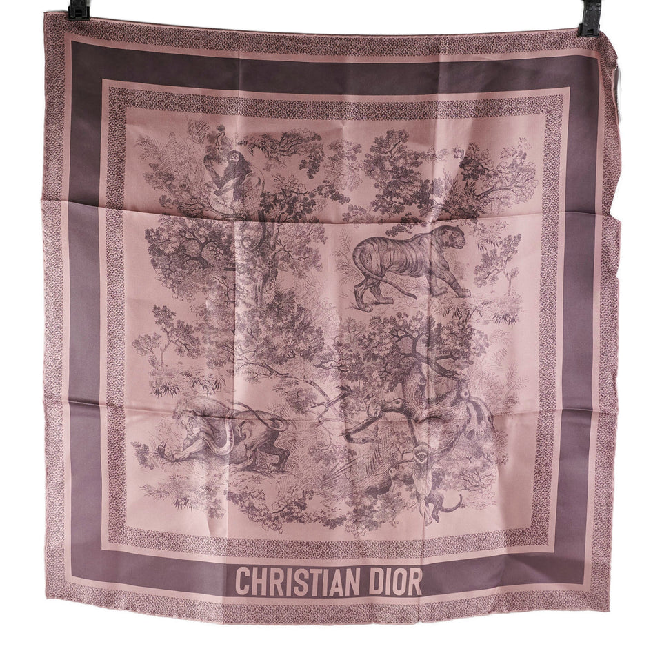 Dior Scarf Pink 70 x 70 cm