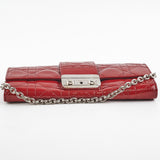 Christian Dior Red Patent Wallet