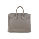 Hermes Birkin 25 Togo Etain Y Stamp