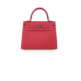 Hermes Kelly 25 Sellier Epsom Verso Framboise/Prune