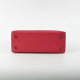 Hermes Kelly 25 Sellier Epsom Verso Framboise/Prune