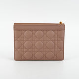 Christian Dior Caro Every Pouch Clutch Rose Nude