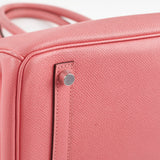 Hermes Birkin 30 Rose lipstick X Stamp