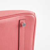 Hermes Birkin 30 Rose lipstick X Stamp