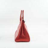 Hermes Hac Birkin 32 Rouge H Stamp 2004