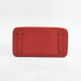 Hermes Hac Birkin 32 Rouge H Stamp 2004
