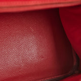 Hermes Hac Birkin 32 Rouge H Stamp 2004