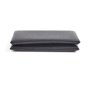 Hermes Calvi Card Holder Black
