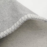 Hermes Avalon Throw Blanket Ecru and Gris Clair
