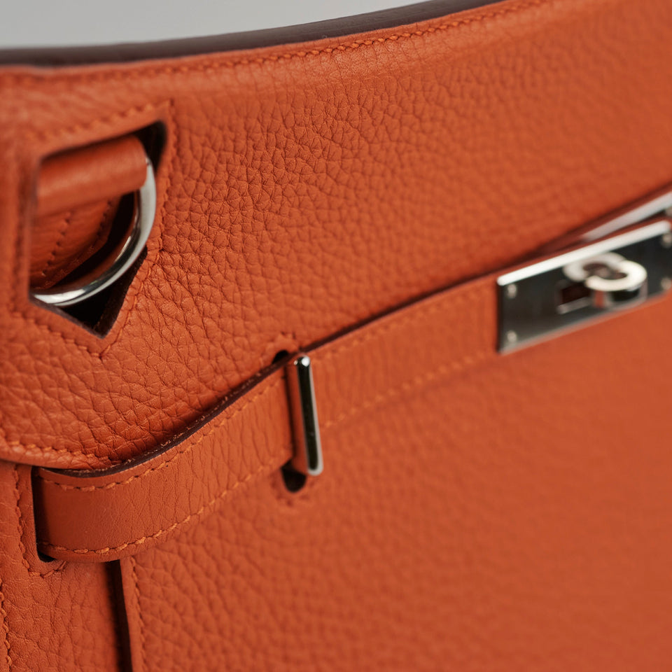 Hermes Jypsiere 28 Clemence Orange