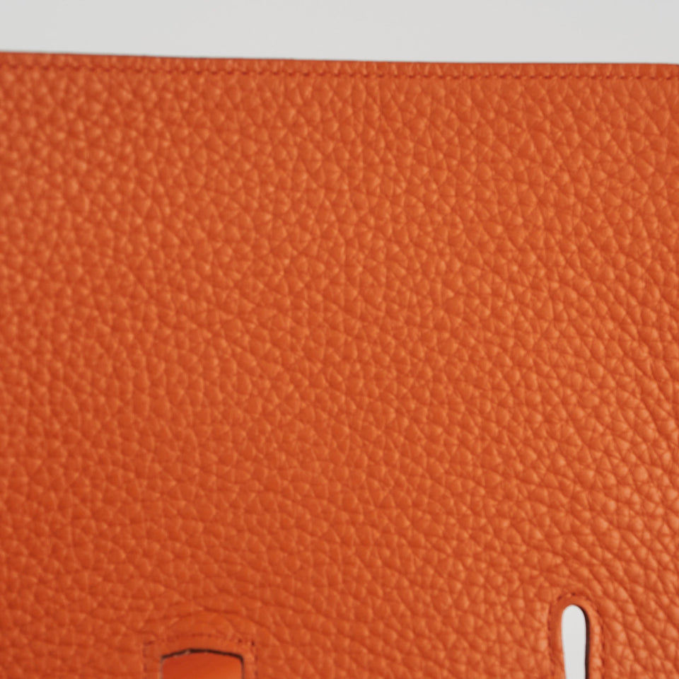 Hermes Jypsiere 28 Clemence Orange