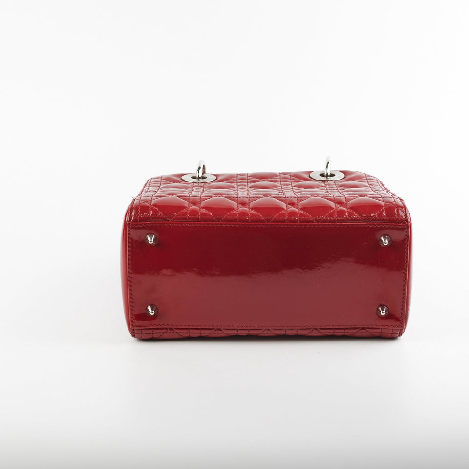 Deal of The Week - Christian Dior Lady Dior Medium Red Patent