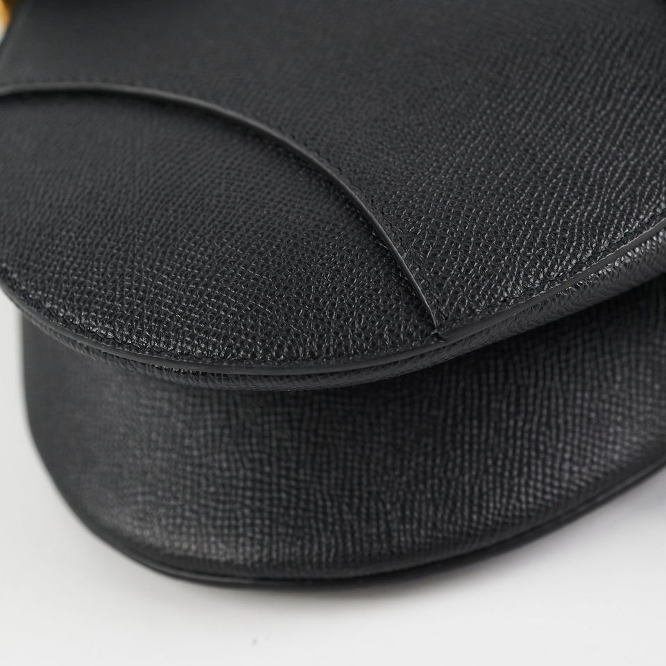 Dior Saddle Shoulder Bag Black