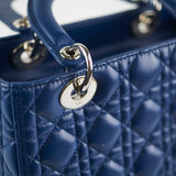 Christian Dior Medium Lady Dior Blue