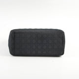 Christian Dior Lady Dior Medium Cannage Nylon Black