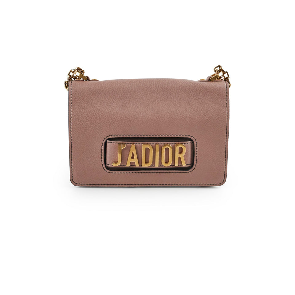 Christian Dior J'aDior Medium Dusty Pink Flap Bag