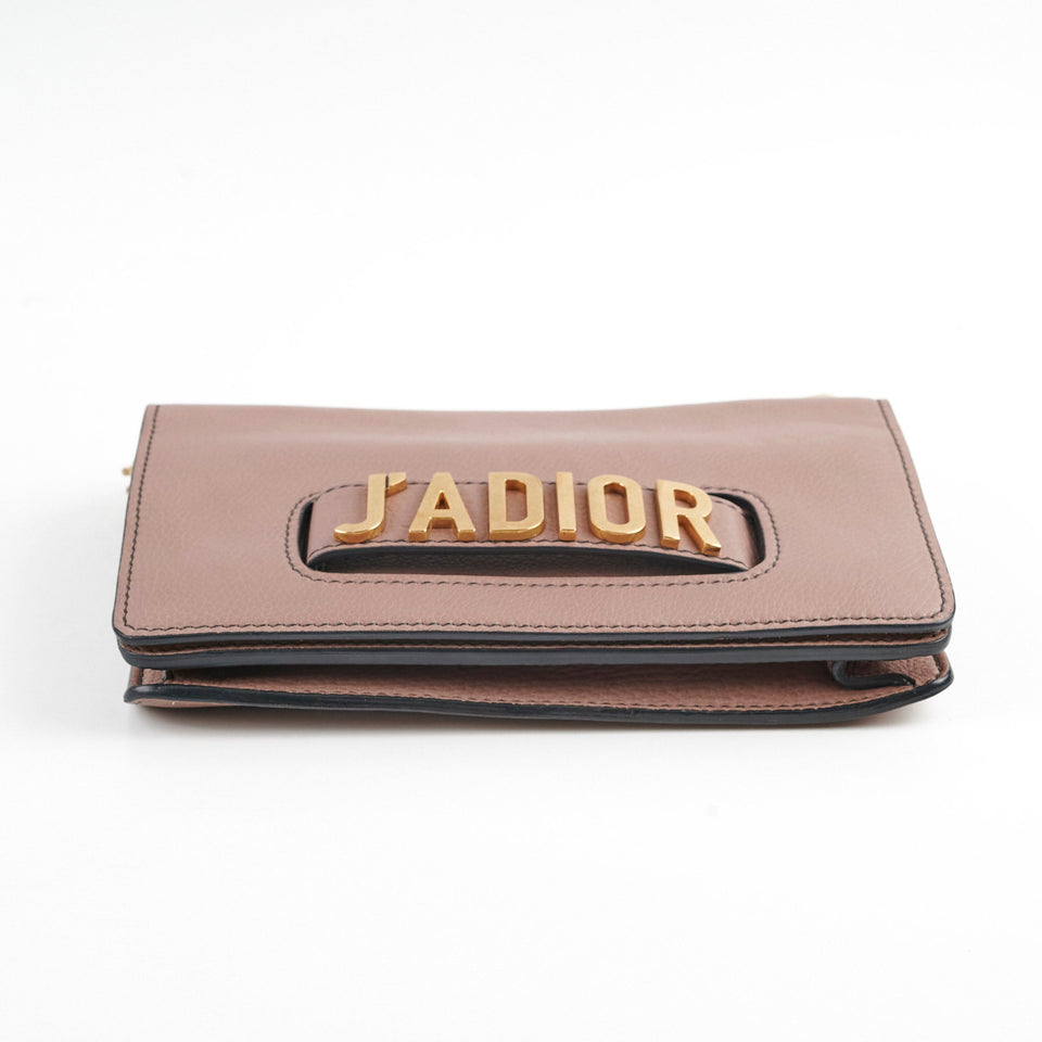 Christian Dior J'aDior Medium Dusty Pink Flap Bag