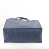 Dior Large Leather Book Tote Navy