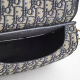 Christian Dior Medium Bobby Navy Oblique