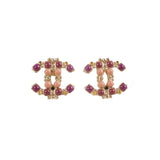 Chanel Beaded CC Earrings Costume Jewellery