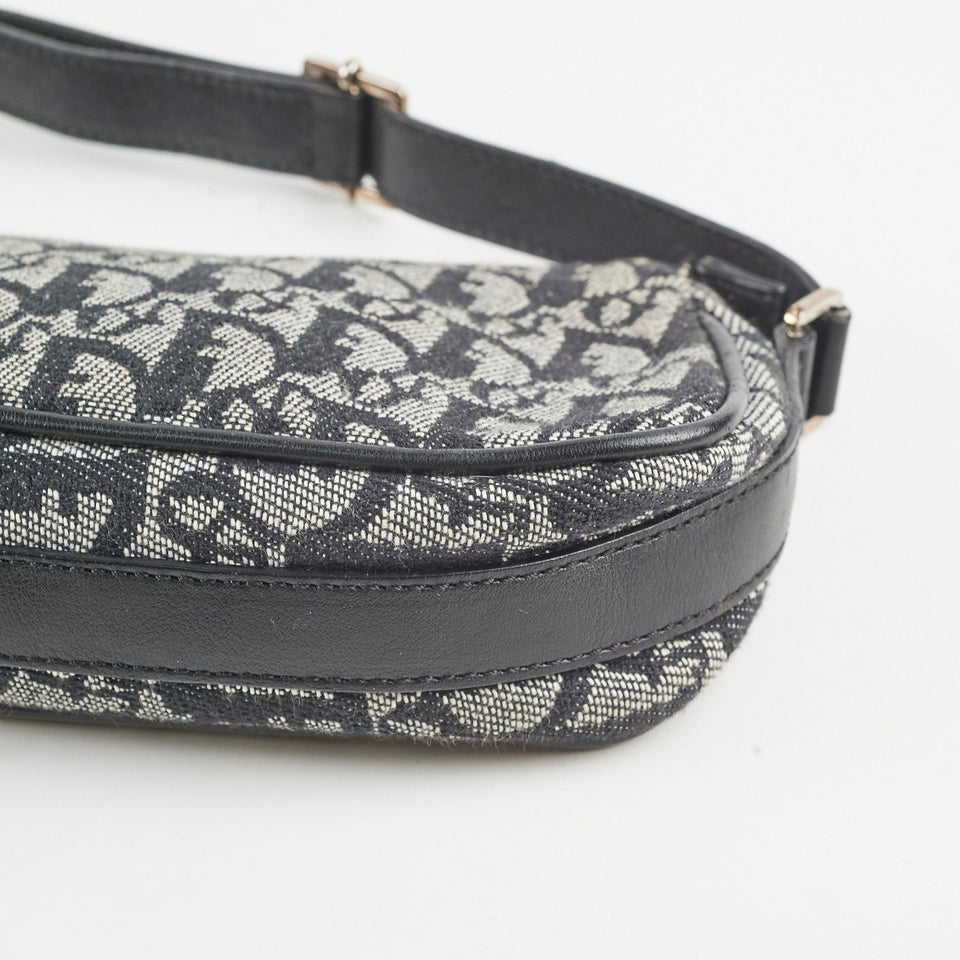Dior Oblique Zip Shoulder Bag