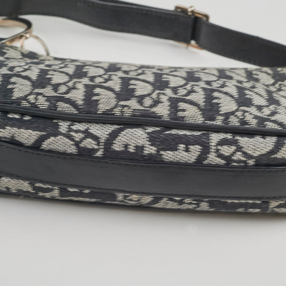 Dior Oblique Zip Shoulder Bag