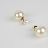 Christian Dior Tribales Pearl Earrings Costume Jewellery