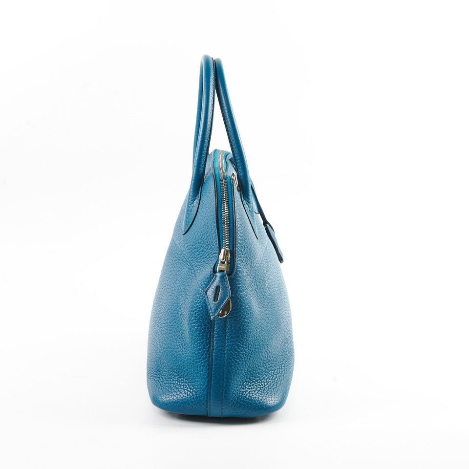 Hermes Bolide 31 Vert Bosphore Clemence G Square