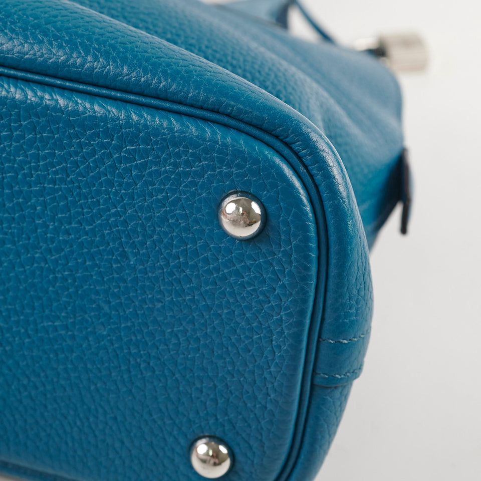 Hermes Bolide 31 Vert Bosphore Clemence G Square